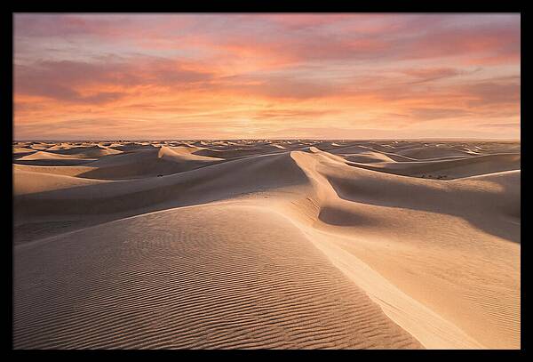 Dramatic Dune Sunset