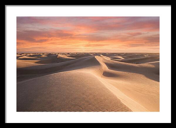 Dramatic Dune Sunset