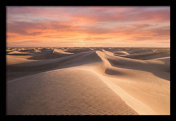 Dramatic Dune Sunset