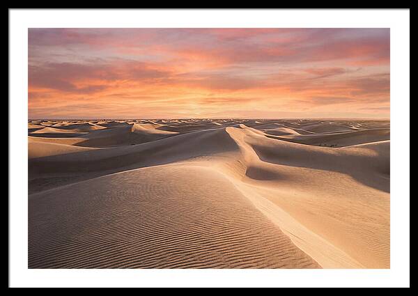 Dramatic Dune Sunset