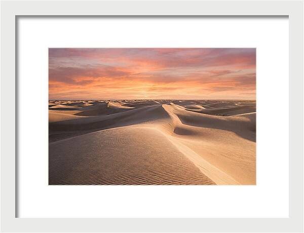 Dramatic Dune Sunset