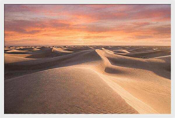 Dramatic Dune Sunset