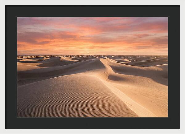 Dramatic Dune Sunset