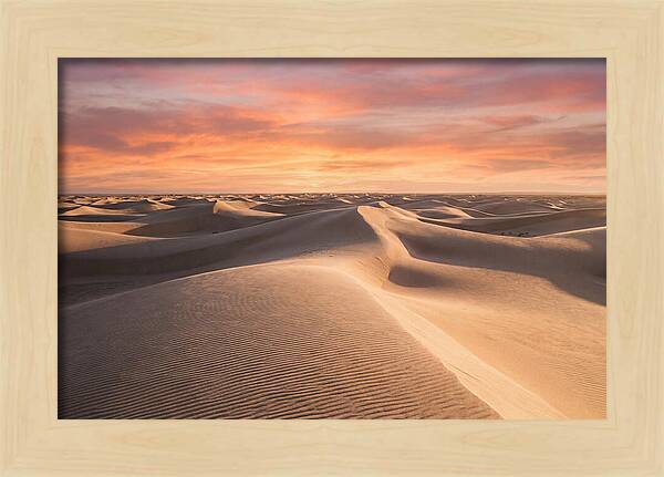 Dramatic Dune Sunset