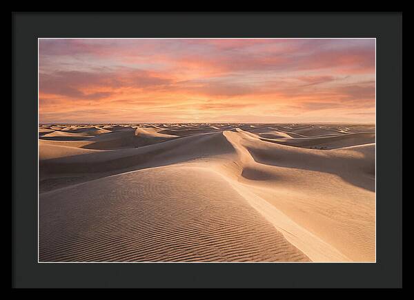 Dramatic Dune Sunset