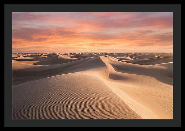 Dramatic Dune Sunset
