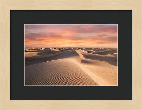 Dramatic Dune Sunset