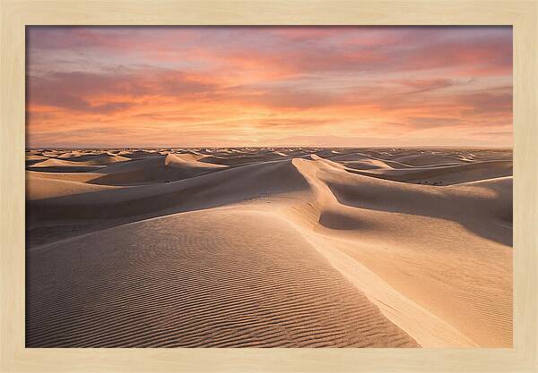 Dramatic Dune Sunset