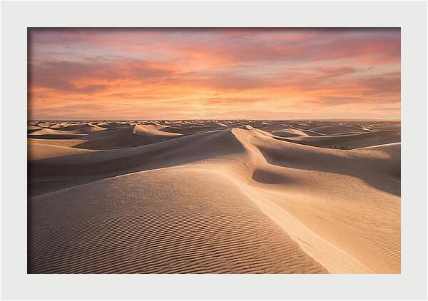 Dramatic Dune Sunset