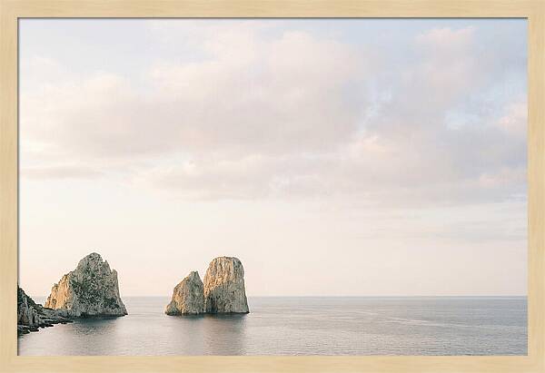 Dramatic Dusk Over Faraglioni Stacks