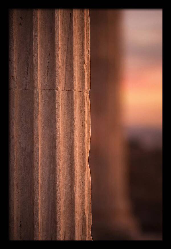 Dramatic Fluting Of Doric Columns