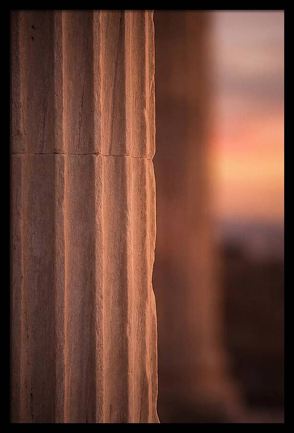 Dramatic Fluting Of Doric Columns