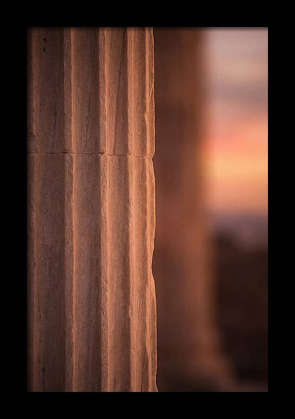 Dramatic Fluting Of Doric Columns