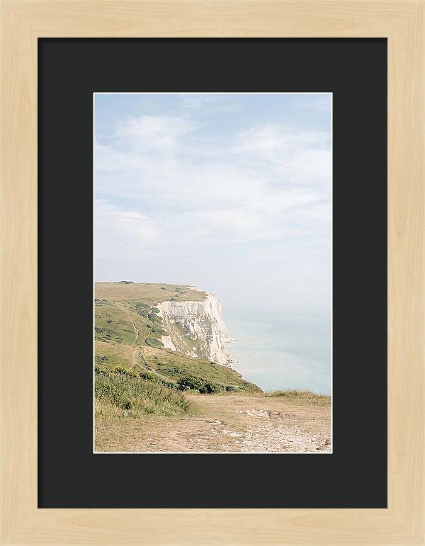 Dramatic Light Over Dover Cliffs