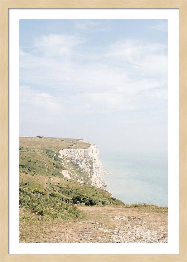 Dramatic Light Over Dover Cliffs