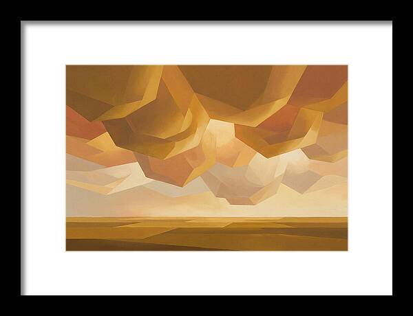 Dramatic Mammatus Clouds At Sunset
