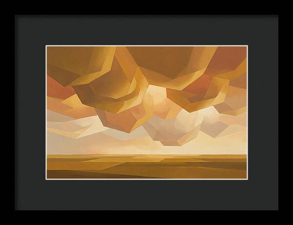 Dramatic Mammatus Clouds At Sunset