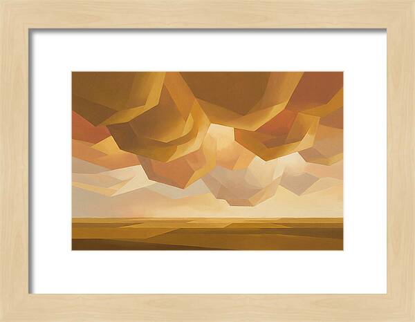 Dramatic Mammatus Clouds At Sunset