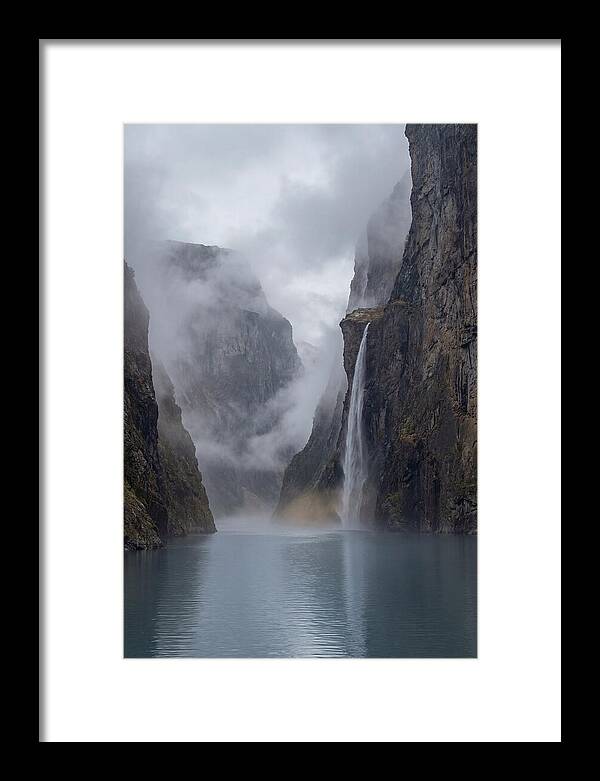 Dramatic Norwegian Fjord Passage