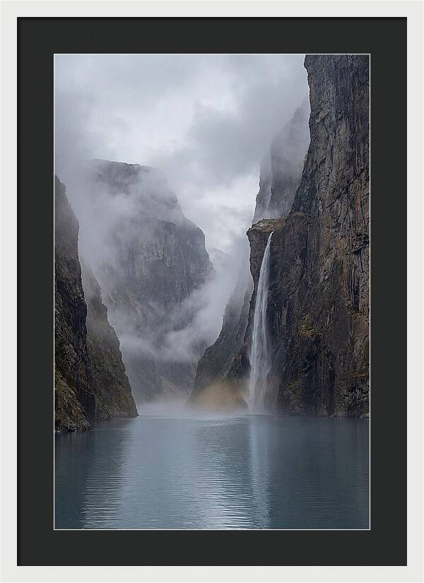 Dramatic Norwegian Fjord Passage