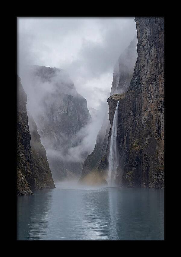 Dramatic Norwegian Fjord Passage