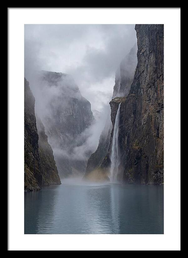 Dramatic Norwegian Fjord Passage