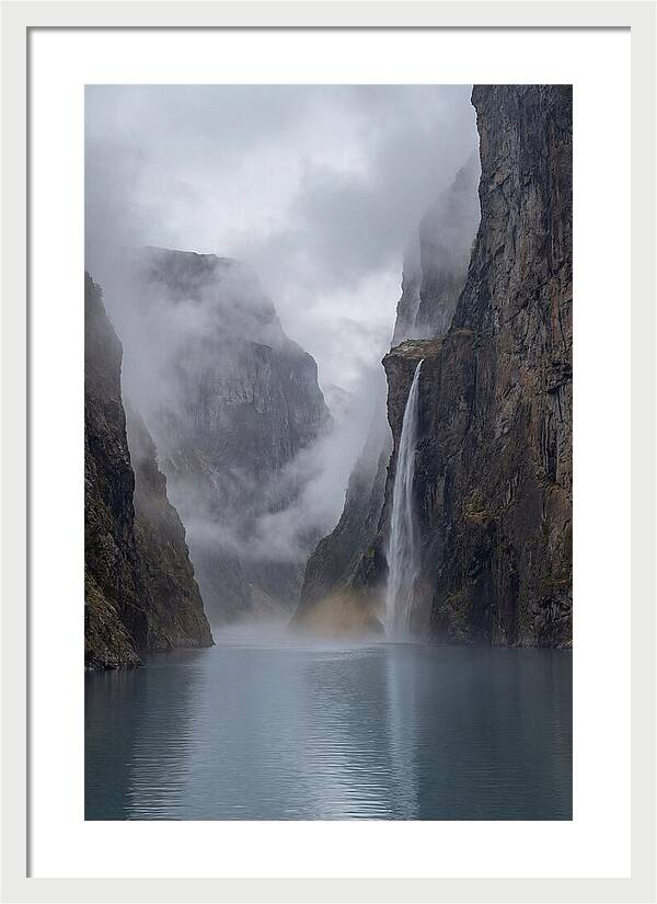 Dramatic Norwegian Fjord Passage