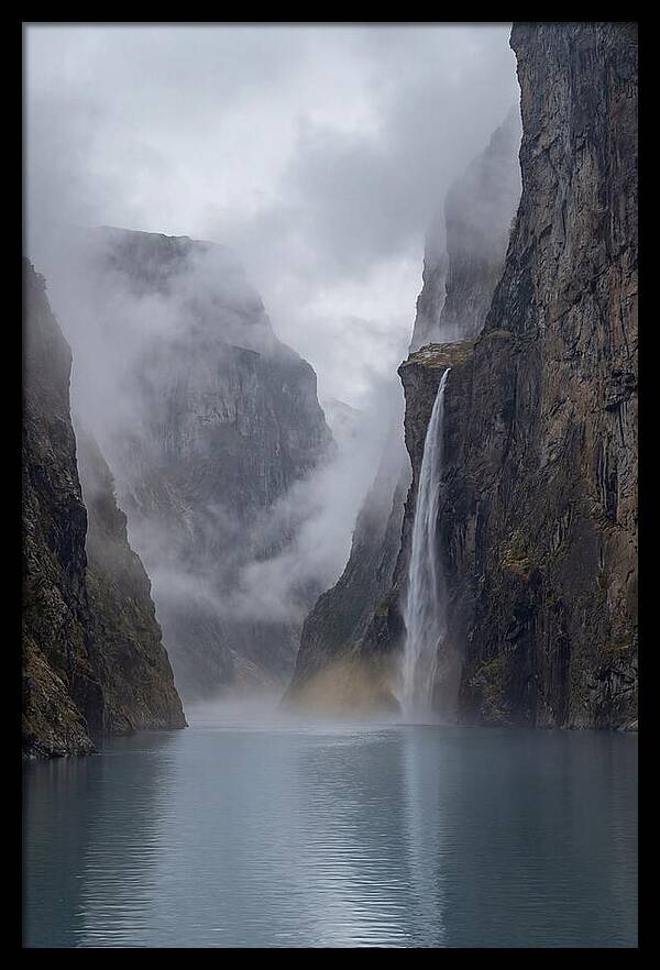 Dramatic Norwegian Fjord Passage