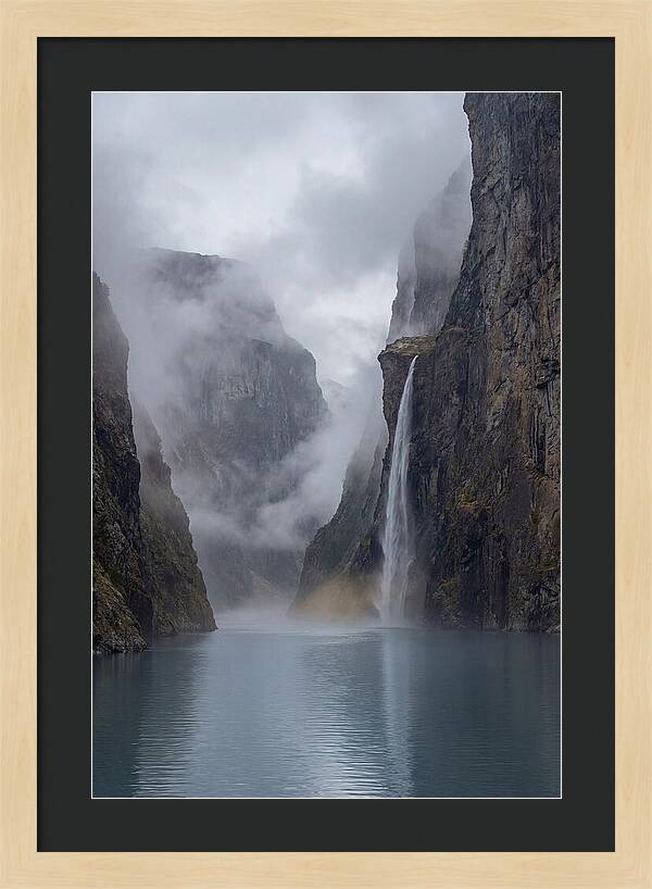 Dramatic Norwegian Fjord Passage
