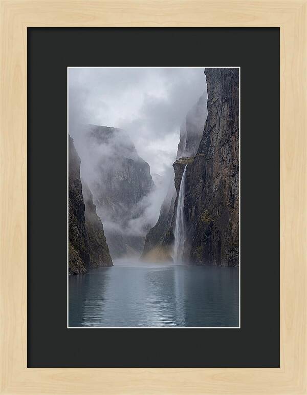 Dramatic Norwegian Fjord Passage