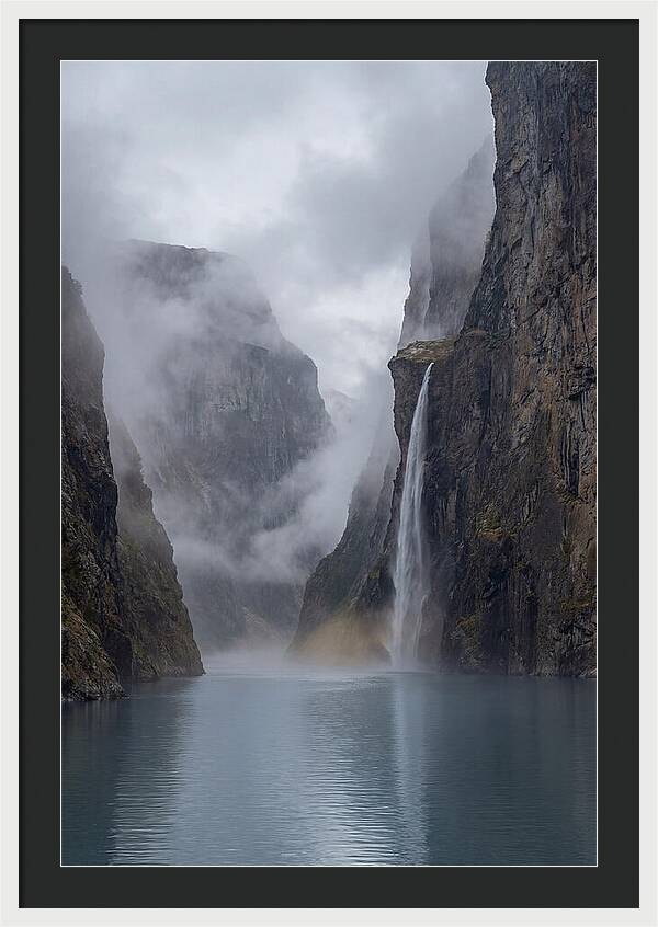 Dramatic Norwegian Fjord Passage