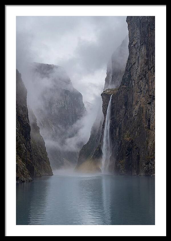 Dramatic Norwegian Fjord Passage