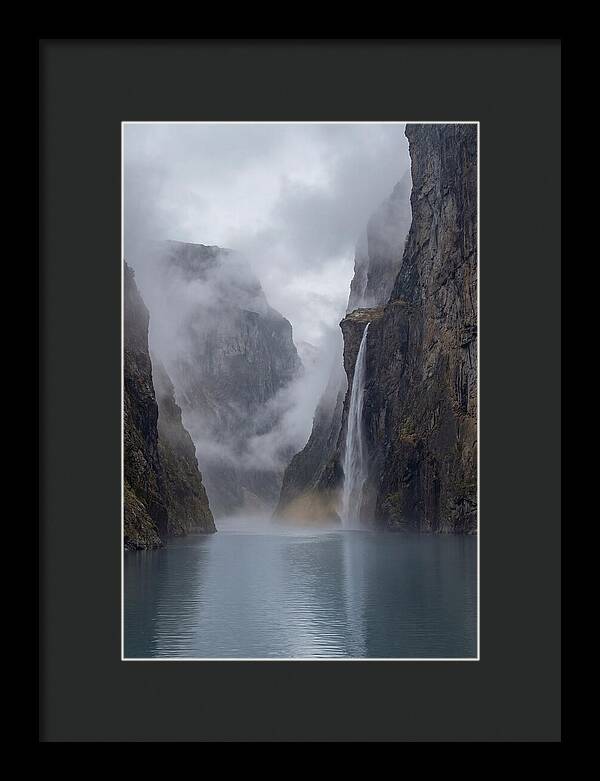 Dramatic Norwegian Fjord Passage