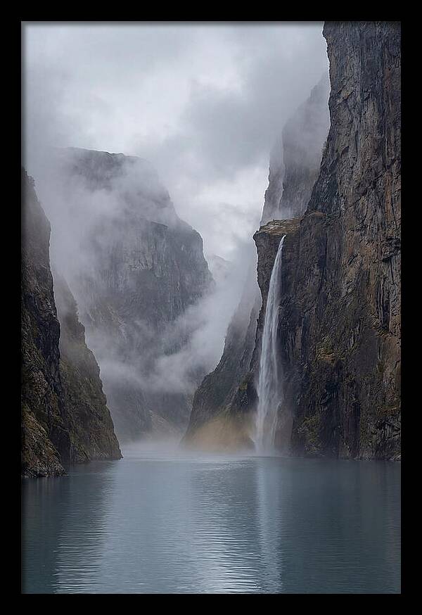 Dramatic Norwegian Fjord Passage
