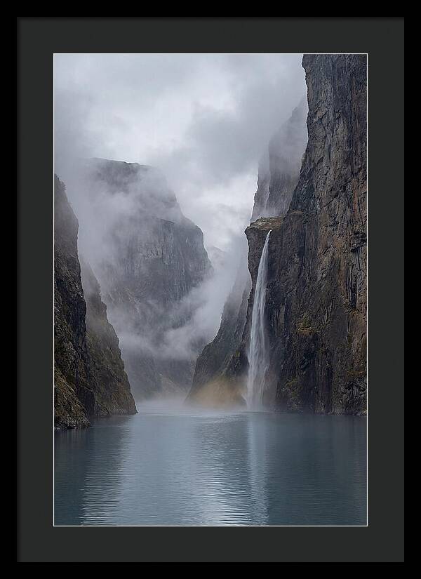 Dramatic Norwegian Fjord Passage