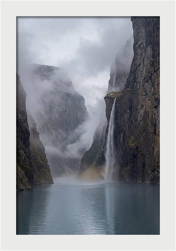 Dramatic Norwegian Fjord Passage