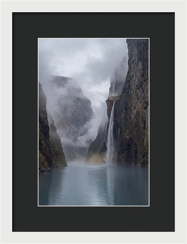 Dramatic Norwegian Fjord Passage