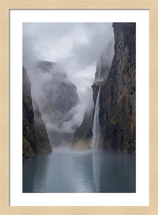 Dramatic Norwegian Fjord Passage