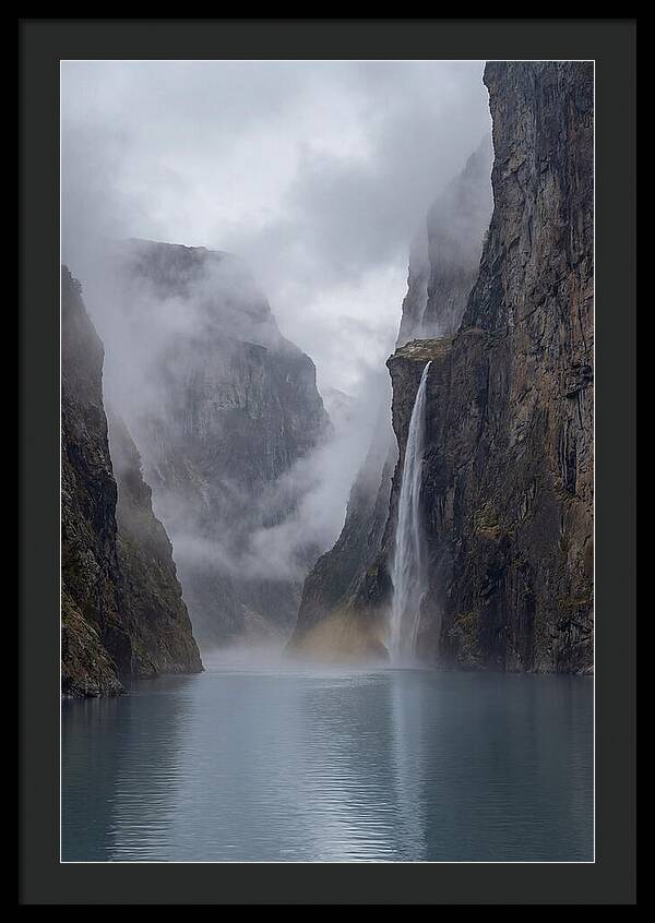Dramatic Norwegian Fjord Passage
