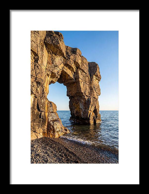 Dramatic Sea Arch At Apostle Islands