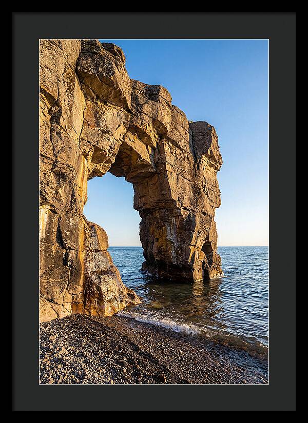Dramatic Sea Arch At Apostle Islands