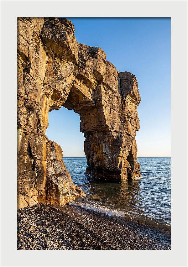 Dramatic Sea Arch At Apostle Islands
