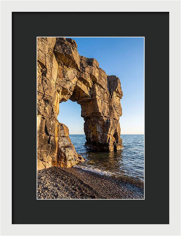 Dramatic Sea Arch At Apostle Islands