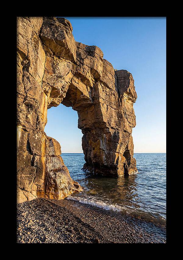 Dramatic Sea Arch At Apostle Islands