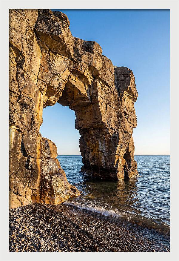 Dramatic Sea Arch At Apostle Islands
