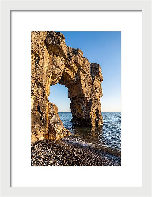 Dramatic Sea Arch At Apostle Islands