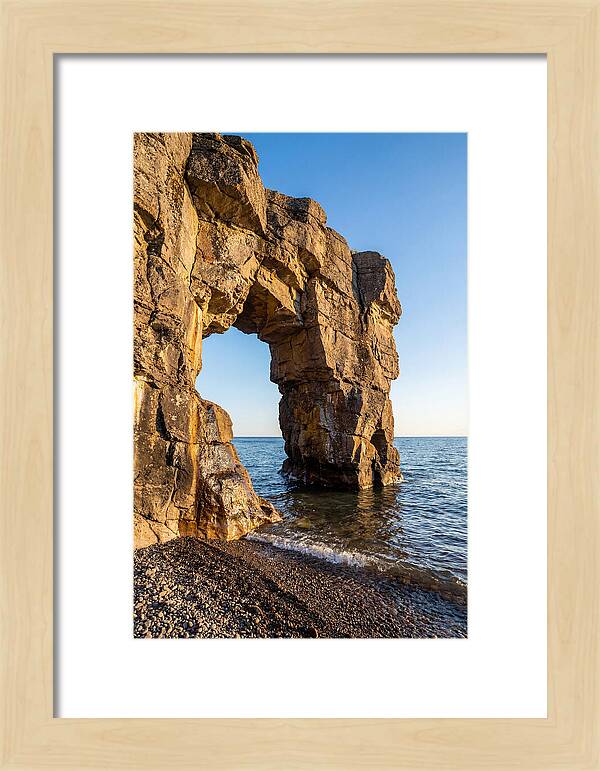 Dramatic Sea Arch At Apostle Islands