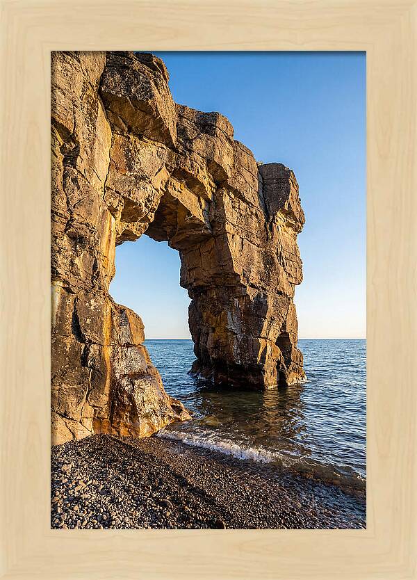 Dramatic Sea Arch At Apostle Islands