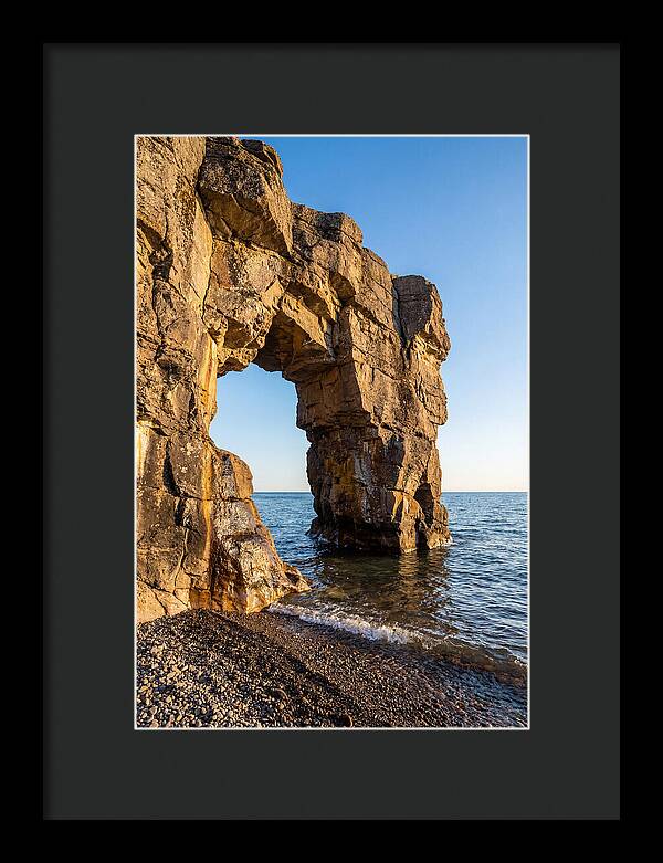 Dramatic Sea Arch At Apostle Islands
