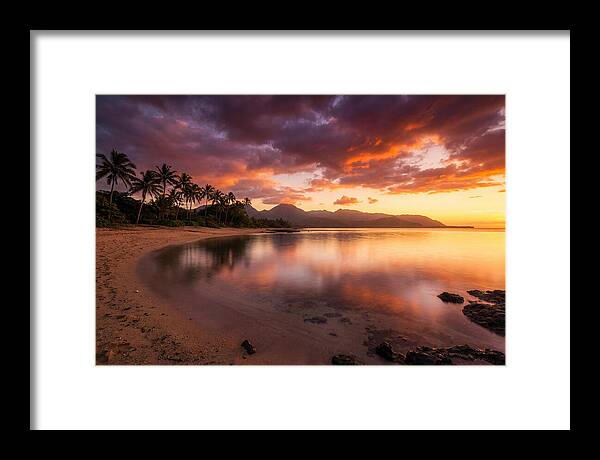 Dramatic Sunset Over Tranquil Waters